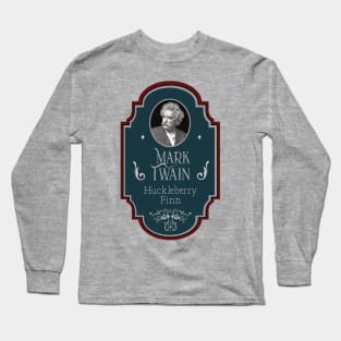 Mark Twain Iconic Author T-Shirt Long Sleeve T-Shirt